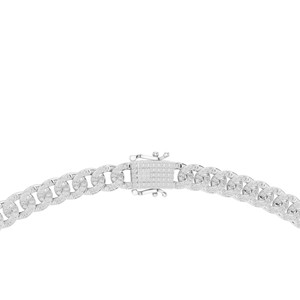 Colliers élégants de qualité supérieure pour hommes, chaîne cubaine à coupe ronde, bijoux en diamants de laboratoire, or massif 14 carats, personnalisation IGI disponible - Product Image 4