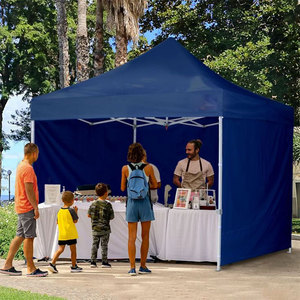 Carpa Plegable Personalizada de Malla Transpirable de Secado Rápido con Toldo de 10x10 pies para Eventos, Gazebo con Impresión de Logotipo Frontal para Promociones al Aire Libre - Product Image 2