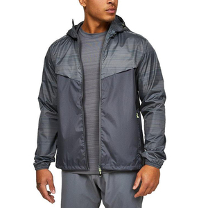Customized Coated Stand Collar <b>Men</b> Autumn Windbreaker <b>Jacket</b> Breathable Waterproof Windproof High Quality - Product Image 2