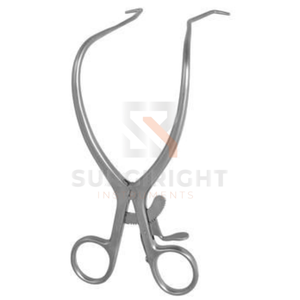 เครื่องมือผ่าตัดแบบใช้มือ Deep Gelpi Retractor สแตนเลสสตีล มุม 90 องศา ปลายทู่ 1x1  แบบล็อคเร็ว ขนาด 26.5 ซม. โดย SurgiRight - Product Image 2