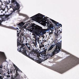 Juego de Dados de Resina de Alta Gama con Bordes Afilados, Dados de Resina Poliédricos Profesionales para Juegos de Rol de Mesa como Dungeons and Dragons, Dados al por Mayor - Product Image 5