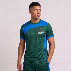 Camiseta Deportiva de Alta Calidad para Hombre, Corte Regular, Talla Personalizada, 100% Algodón, Ecológica, de Secado Rápido, con Logotipo Personalizado, Diseño Liso - Product Image 1