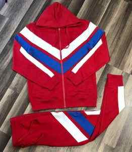 Trajes Deportivos Personalizados de Alta Calidad para Hombre, Otoño, con Logotipo Personalizado, Diseño de 3 Rayas, Tela de Forro Polar, Secado Rápido, Estilo Inglés, Ropa de Gimnasio - Product Image 2