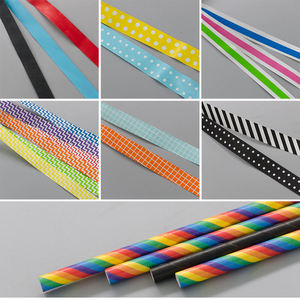 Rouleaux de papier d'emballage pour pailles écologiques de qualité alimentaire 28 g/m² 24-40 mm, papier kraft MG, revêtement en amidon de pâte recyclée pour la fabrication de pailles - Product Image 6