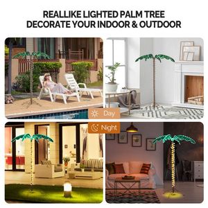 Luci LED a Forma di Albero di Cocco, 5 Piedi, 207 Luci, 31V 6W, per Decorazione Giardino - Product Image 2