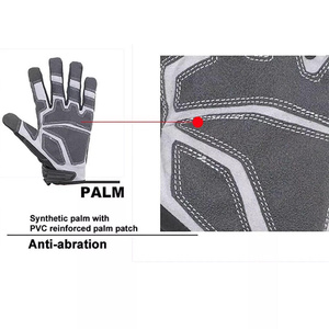 Guantes Mecánicos Amara de Cuero Sintético de Alto Rendimiento, Resistentes a la Abrasión, Protección para las Manos, Guantes Duraderos - Product Image 2