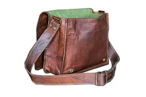 Custom Logo Genuine Leather Briefcase for Men Business Laptop <b>Bag</b> Executive Office <b>Work</b> <b>Bag</b> with Adjustable Shoulder Strap - Product Image 5