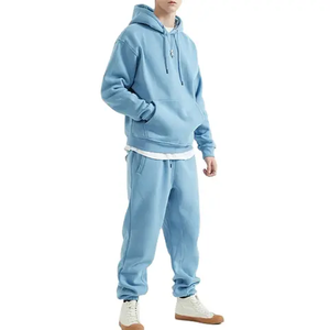 Ensemble survêtement personnalisé de haute qualité avec sweat à capuche oversize et pantalon pour hommes et femmes – Fabrication - Product Image 3