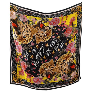 Custom Satin Printed <b>Scarf</b> Manufacturer Private Label Logo Branding OEM ODM Bulk Supply European Israel Island Market - Product Image 3