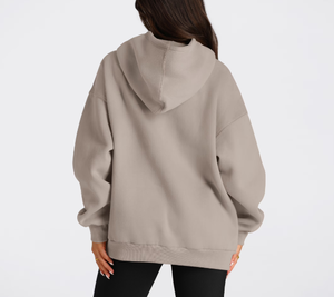 Oversized Hoodies Sweatshirts for Women Fall Fashion Sweatshirts Pullover Womens Plues Size <b>Clothes</b> with Pocket - Product Image 2