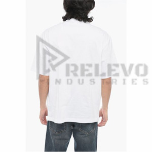 เสื้อยืดผู้ชาย คอโอ ทรงหลวม ผ้าฝ้าย 100% พิมพ์ลายดิจิตอล แห้งเร็ว ระบายอากาศดี ดีไซน์เรียบง่าย ลายตัวอักษร สไตล์ลำลอง น้ำหนัก 220 กรัม - Product Image 6