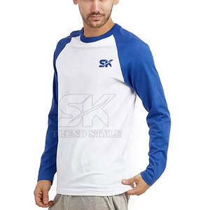 Nuevas Camisetas de Manga Corta Raglán Lisas de Moda Urbana, Camisetas Raglán Lisas en Oferta - Product Image 2