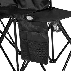 Panca Pieghevole Leggera e Portatile a 6 Posti con Tasche Portaoggetti e Portabicchieri per Calcio e Campeggio, Borsa per il Trasporto Inclusa - Product Image 3