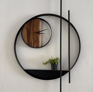นาฬิกาแขวนผนังทันสมัย สไตล์มินิมอล สำหรับตกแต่งห้องนั่งเล่น ห้องนอน สำนักงาน ของตกแต่งบ้านสุดหรู - Product Image 2
