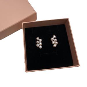 2025 Mantianxing Freshwater 4-5mm Bright Mantou Beads S925 Tremella Needle 14k Gold White <b>Pearl</b> Ear Studs Luxury <b>Pearl</b> <b>Earrings</b> - Product Image 5