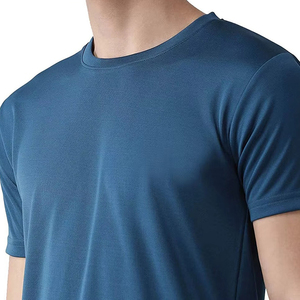 T-shirts en coton épais de haute qualité pour hommes, personnalisables, décontractés, coupe oversize, épaules tombantes, effet délavé à l'acide - Product Image 6