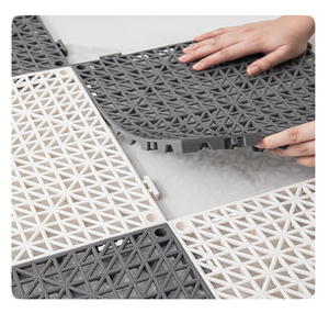 Alfombra de Baño Antideslizante de PVC de Secado Rápido, Alfombra de Ducha de PVC Encajable, Alfombra de Bañera Modular - Product Image 5