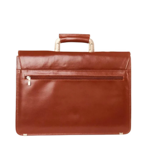 Bolsos para Portátil de Cuero Genuino, Impermeables, de Piel de Vaca, Bolsa de Mano para Portátil, Bolsa de Viaje para Computadoras con Bolsas de Almacenamiento - Product Image 2