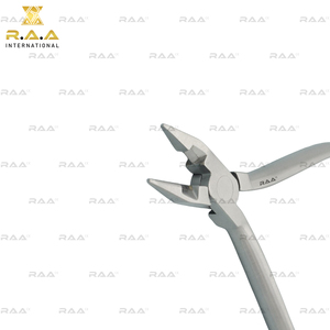 Pince à bec d'oiseau dentaire avec coupe-fils/coupes-élastiques TC, qualité supérieure R.A.A. INTERNATIONAL pour orthodontie - Product Image 5