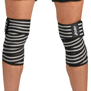 Sangles de soutien pour genoux de musculation personnalisées en gros, antidérapantes et élastiques, pour squats et haltérophilie, destinées aux fournisseurs d'équipements de fitness - Product Image 6