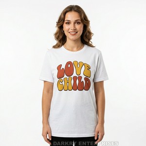 Camiseta Gris para Mujer con Diseño de Corazón de Gato Personalizado, Estampado de Dos Gatos y Luna, Fabricada en Algodón, Color Gris Jaspeado, Venta al Por Mayor, Arte Minimalista - Product Image 6