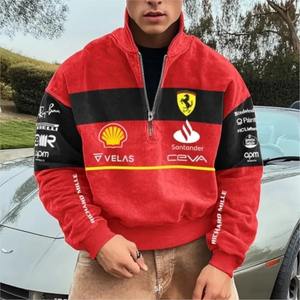 Chaqueta de Motocicleta Vintage F1 para Hombre, Estilo Invernal |   Chaqueta Deportiva Personalizada Estilo Ford |   OEM Ecológico Reversible de Poliéster/Algodón - Product Image 2