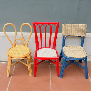 Rattan Kid's Dining/Kitchen <b>Chair</b> for Party Use - Product Image 5