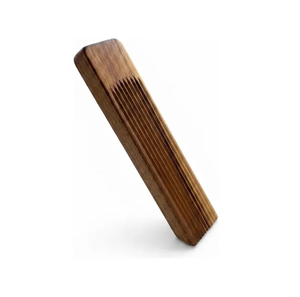 Planche à pâtes et gnocchis en bois brun, neuve, faite à la main, avec spatule à beurre naturelle pour pâtes et macaronis - Product Image 2