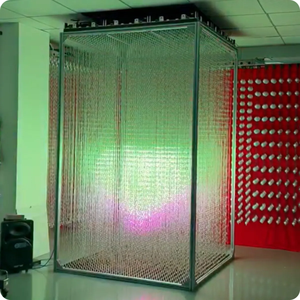 P62 6M 3D LED Matrix <strong>Stage</strong> <strong>Light</strong> RGB Colors DMX512/Sound-Activated Control IP65 Waterproof 615W Power for Night <strong>Stage</strong> <strong>Light</strong> <strong>Show</strong> - Product Image 2