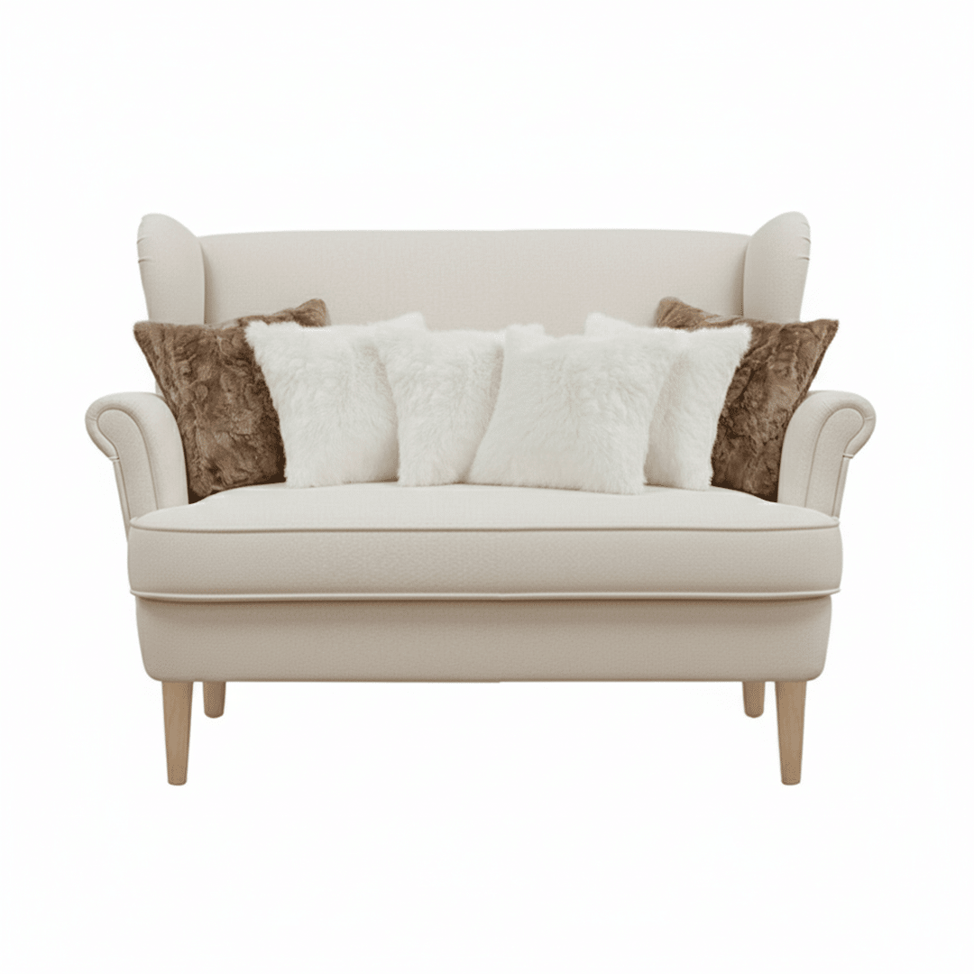 สีน้ำตาลและสีขาว