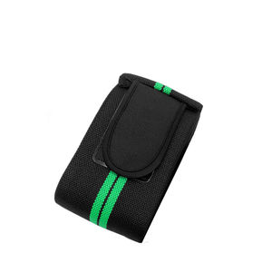 New Best Quality Adjustable High Quality Neoprene Custom Weightlifting <b>Knee</b> Wraps Breathable Non-Slip Unisex with Custom Logo - Product Image 2