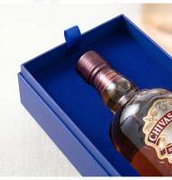 Boîte à vin de luxe sur mesure fabriquée au Vietnam, emballage rigide en papier premium, boîte cadeau magnétique pour whisky avec logo
