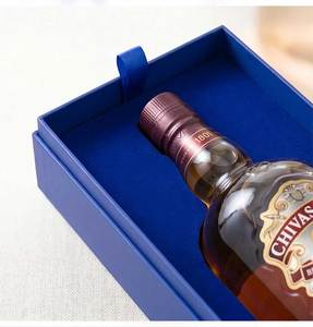 Vietnam Factory Custom Luxury Wine Box Premium Rigid <b>Paper</b> <b>Packaging</b> Magnetic Gift Box For Whiskey With Logo - Product Image 3