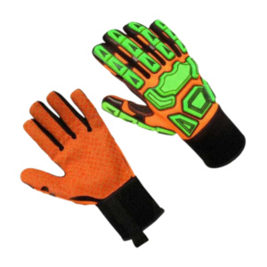 ถุงมือเซฟตี้ขายส่ง เสริมความแข็งแรงด้วยหนังสังเคราะห์ ยี่ห้ออมารา ป้องกันมือสำหรับงานอุตสาหกรรม ทนต่อการเสียดสี ถุงมือสำหรับงานเครื่องจักร - Product Image 3