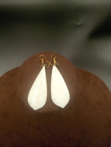 Boucles d'oreilles en forme de coquille plaquées or, style bohème, minimalistes, pour femme, à porter au quotidien, cadeau, pour les fêtes - Product Image 5