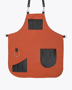 Delantales de Mezclilla - Personalizables con Logotipos y Texto Impreso, con Procesos de Lavado, Ropa de Trabajo Elegante y de Alta Gama - Product Image 3