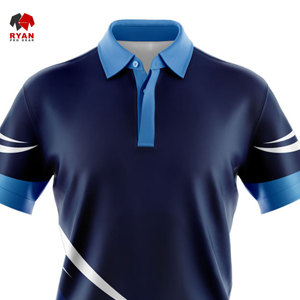 เสื้อโปโลผู้ชายแบบสวมหัว ดีไซน์พิเศษจาก Ryan Pro Gear พร้อมโลโก้สั่งทำ ทรงปกติ - Product Image 2