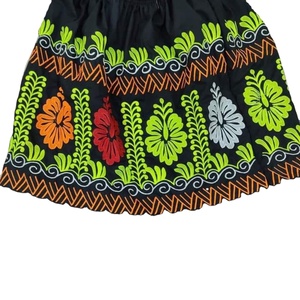 Falda de Algodón con Bordado Floral para Mujer, Estampada, Informal, para Fiestas de Verano, para la Playa, Antiarrugas, Color y Talla Personalizables - Product Image 6