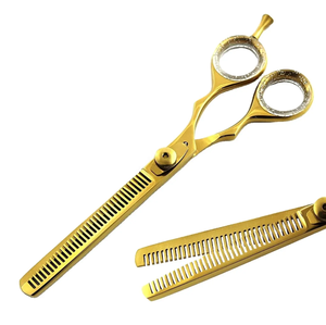 Tijeras Profesionales de Acero Inoxidable con Punta Afilada para Adelgazar el Cabello, 32 Dientes, para Diestros, Herramientas de Corte de Cabello de Salón de Alta Calidad - Product Image 1