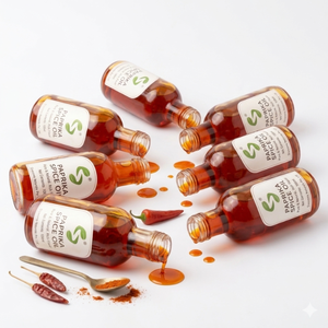 Aceite Especiado de Pimentón Comercial (100% Semillas Destiladas al Vapor) para Aplicaciones en la Industria Alimentaria, Productores de Sabores Profesionales - Product Image 4