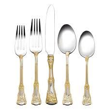 Juego de Cubiertos de Acero Inoxidable Moderno y Elegante con Acabado Dorado Pulido Espejo para Uso en la Mesa del Comedor - Product Image 5