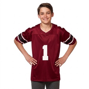 Maillot de football américain personnalisé avec impression par sublimation, nom et numéro de l'équipe, maillot d'entraînement de football personnalisé pour club et ligue - Product Image 1