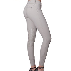 High Quality 4-way Stretch Horse Riding Breeches <b>Leggings</b> Tights <b>Equestrian</b> Wear Pants on Technical Fabric with Soft Feel - Product Image 2