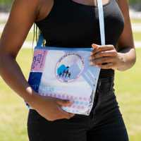 Bolsa de Viaje Jack Jill, Transparente, de PVC, Ecológica, Organizador de Cosméticos, Almacenamiento de Maquillaje, Capacidad de 20-35L, Cierre de Cremallera