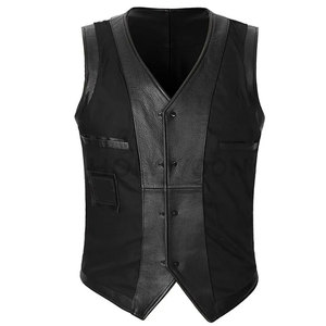 Chaleco de Lana Casual para Hombre, Diseño Ligero y Ecológico con Cierre Clásico de Botones Delanteros para Atuendos Diarios - Product Image 3