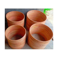 High Quality Wooden Percussion Bodhran Drum Hoops Handmade Customized Sizes Birch Wood Chamber Sheepskin Drum Hand Percussion