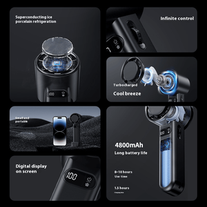 Mini Ventilatore Portatile e Indossabile con Grande Potenza di Ventilazione - Product Image 4