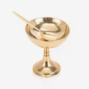 Bol en cuivre lisse fait main en gros, bol décoratif en métal moderne et bienfaisant pour la santé, idéal pour la maison, les hôtels et les restaurants - Product Image 5