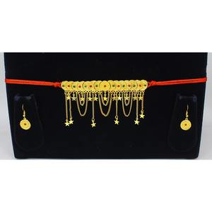 Martasha designer islamique ramadan spécial plaqué or EAU bijoux spécial dubai bijoux collier boucle d'oreille ensemble - Product Image 5