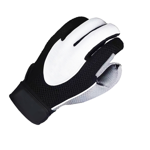 Guantes de Béisbol Personalizables 2026 de Cuero PU Blanco y Negro para Adultos, Uso en Infield, Tallas Personalizadas, Ligeros, Antideslizantes, para Exteriores - Product Image 4